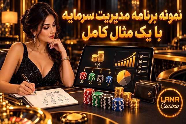 نمونه برنامه مدیریت سرمایه با یک مثال کامل
